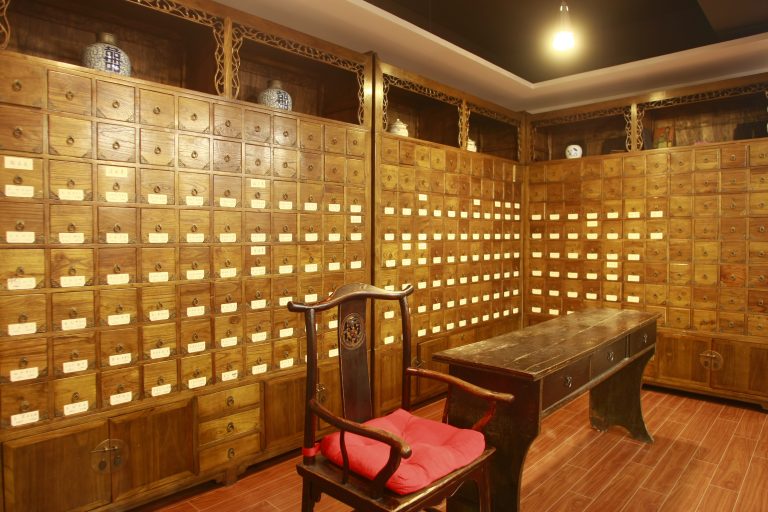 Traditional Chinese medicine dispensary at Body & Soul