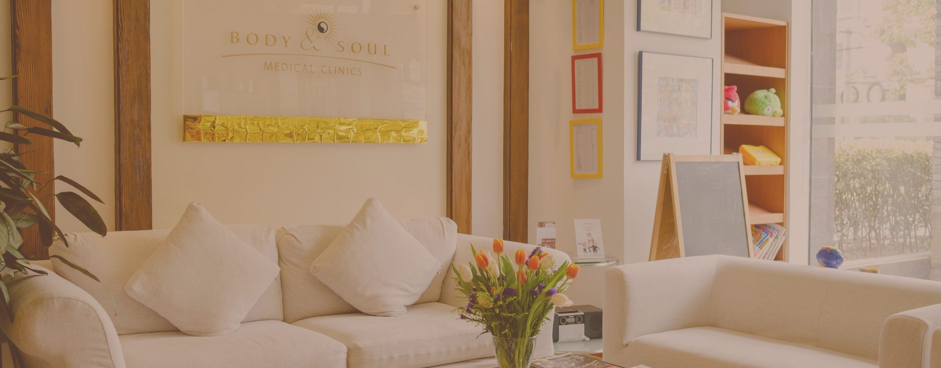 Body & Soul Downtown Clinic reception area