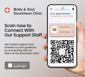 Connect with the Downtown Clinic support staff